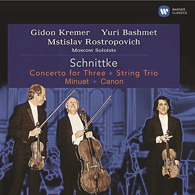 Schnittke: String Trio, Concerto for Three, Minuet, Canon