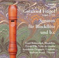 エルンスト クビチェク G Finger Sonatas For Recorder Basso Continuo