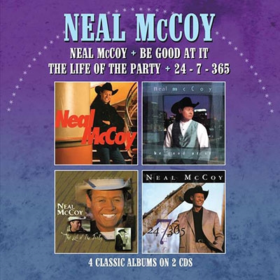 Neal McCoy/Neal Mccoy/Be Good At It/The Life Of The Party/24-7-365 - Four Albums On 2CDs[QMRLL110DZ]