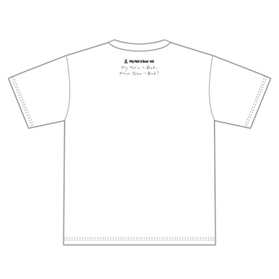 メジャーデビュー記念Tシャツ「MHiB,MDiB?」WHITE (新潟限定) Lサイズ