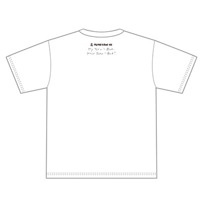 メジャーデビュー記念Tシャツ「MHiB,MDiB?」WHITE (新潟限定) Lサイズ