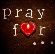 pray for... pray for...