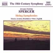 The 18th Century Symphony - Sperger: String Symphonies