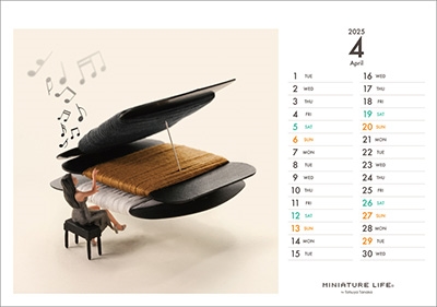 MINIATURE LIFE 2025.4-2026.3 CALENDAR