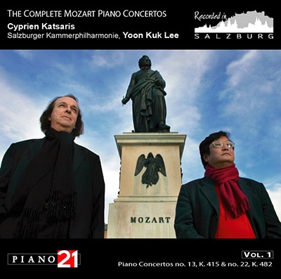 Mozart: Piano Concertos Vol.1 - No.13 K.415, No.22 K.482