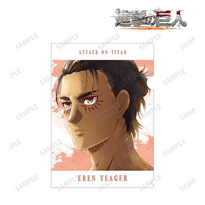 進撃の巨人 エレン Ani-Art aqua label クリアファイル