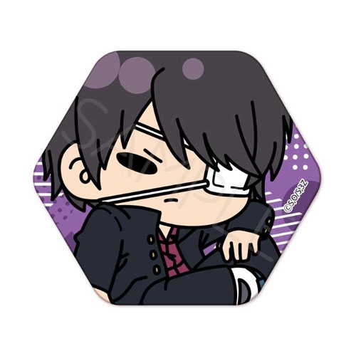 TVアニメ『3年Z組銀八先生』 六角形缶バッジ(mochochoシリーズ第2弾