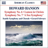 顼ɡ/Howard Hanson Symphonies No.6, No.7, etc[8559704]