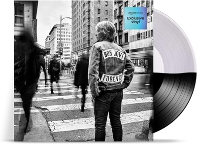 Bon Jovi/Forever/Black, Clear Split Vinyl[602465514643]