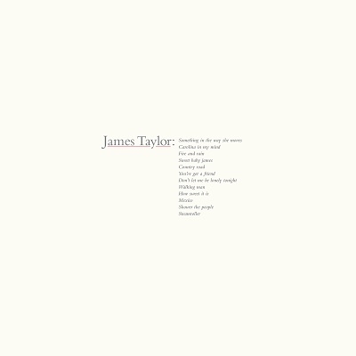 James Taylor/James Taylor's Greatest Hits (2019 Remaster)[0349785254]