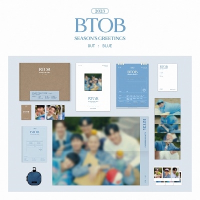 BTOB/BTOB 2023 SEASON'S GREETINGS ［CALENDAR+GOODS］＜OUT : BLUE VER＞