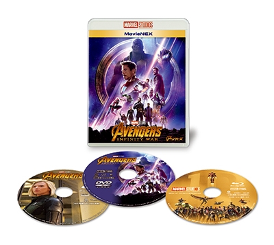 アベンジャーズ/インフィニティ・ウォー MovieNEX ［Blu-ray Disc+DVD］＜初回限定仕様＞