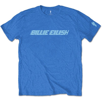 BILLIE EILISH / BLUE RACER LOGO T SHIRT Sサイズ