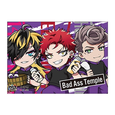ヒプマイ BASS クリアポスター ナゴヤ・ディビジョン「Bad Ass Temple」/『ヒプノシスマイク