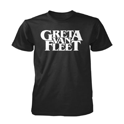 GRETA VAN FLEET ロゴTシャツ(ブラック)/Sサイズ GRETA VAN FLEET ロゴTシャツ(ブラック)/Sサイズ