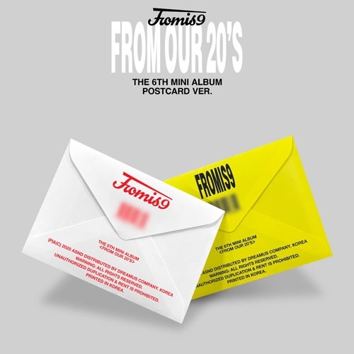 From Our 20's': 6th Mini Album (Postcard Ver.)(ランダムバージョン) [ミュージックカード]＜完全数量限定生産盤＞