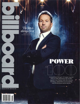 BILLBOARD Vol.128 No.5(2016年2月20日号)