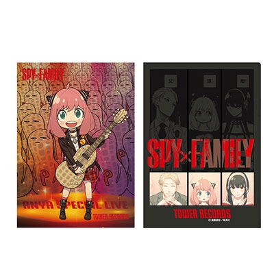 SPY×FAMILY』 × TOWER RECORDS クリアファイルセット