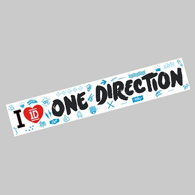 One Direction/One Direction マフラータオル I LOVE 1D