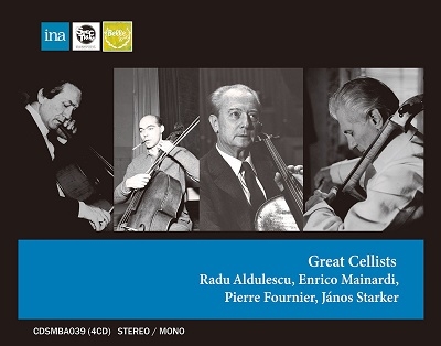 「偉大なるチェロ奏者たち」アルドゥレス、フルニエ、マイナルディ、シュタルケル＜完全限定盤＞