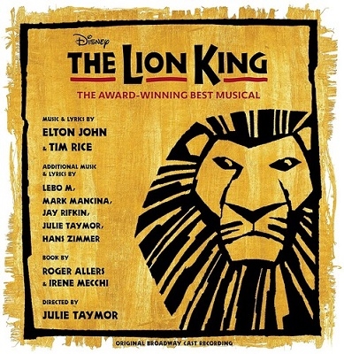 The Lion King: Original Broadway Cast Recording＜限定盤/Yellow & Black Splatter Vinyl＞