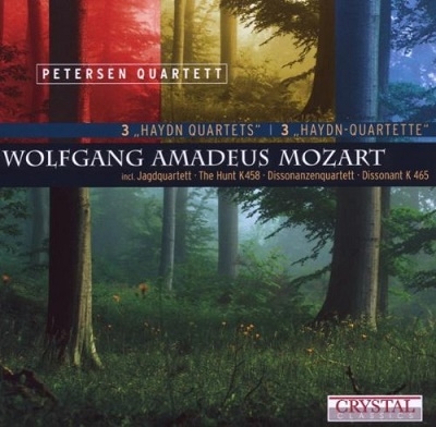 Mozart: String Quartets No.17 K.458, No.15 K.421, No.19 K.465 / Petersen Quartett