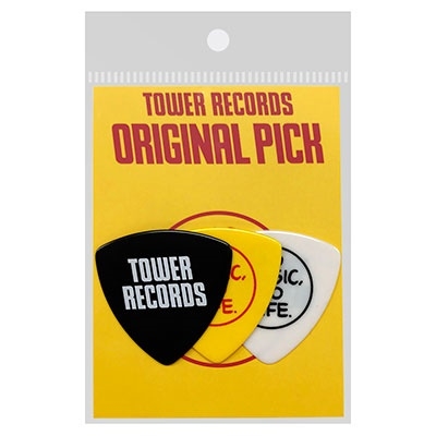 TOWER RECORDS オリジナルピック(3枚入り) MEDIUM 0.75mm Ver.2[MD01-8755]