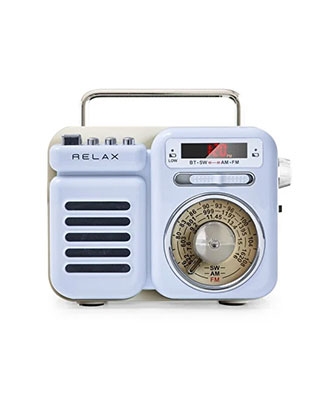 dショッピング |「RELAX MULTI RETRO RADIO ホリゾンブルー