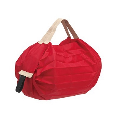 Shupatto ポケッタブルバッグ/レッド