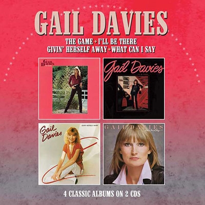 Gail Davies/The Game/I'll Be There/Givin' Herself Away/What Can I Say - Four Albums On Two CDs[QMRLL109DZ]