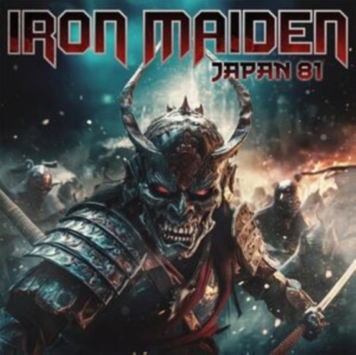 Iron Maiden/Japan 81/Red W/White Splatter Vinyl[ANGEL036LPSE]
