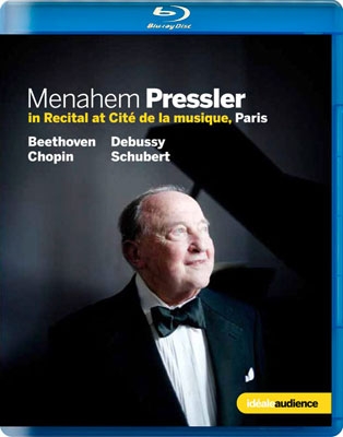 Menahem Pressler in Recital at Cite de la Musique, Paris