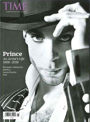 TIME COMMEMORATIVE EDITION: PRINCE AN ARTIST'S LIFE 1958-2016