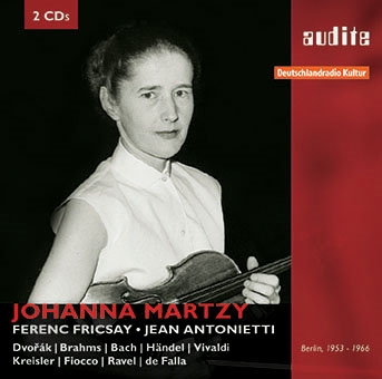 ヨハンナ・マルツィ/Johanna Martzy RIAS Recordings
