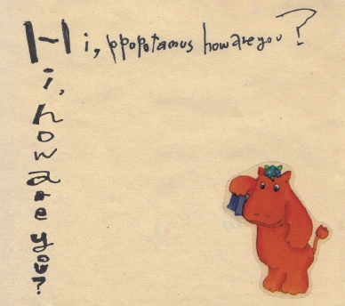 Hi,how are you?/Hi,ppopotamus how are you?[ROSE-189]