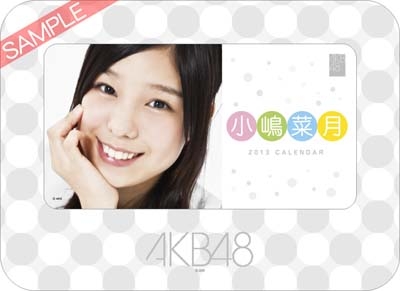 小嶋菜月 AKB48 2013 卓上カレンダー