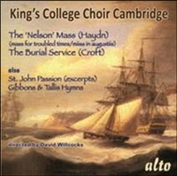 ǥåɡ륳å/Haydn Nelson Mass W.Croft Burial Service T.Tallis Glory to Thee, My God, This Night, etc[ALC1184]