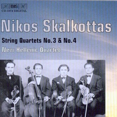NEW HELLENIC SQ/Sq 3/4Skalkottas[BIS1074]