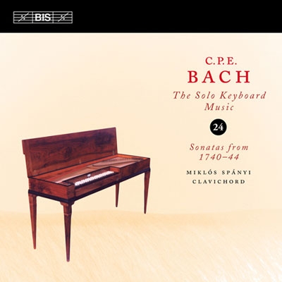 ߥ塦ѡ/C.P.E.Bach Solo Keyboard Music Vol.24 - Sonatas from 1740-44[BIS1764]