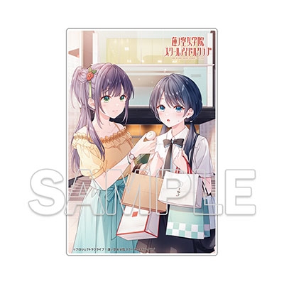 『蓮ノ空女学院スクールアイドルクラブ』 ミニアクリルプレート さやか&梢