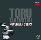 Takemitsu: Novemeber Steps, Eclipse, A String Around Autumn (Viola Concerto), Corona for pianist(s)
