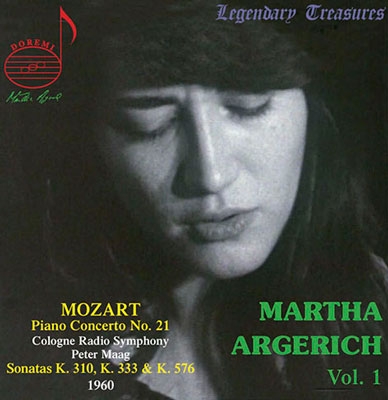 ޥ륿륲å/Martha Argerich Vol.1 - Mozart Piano Concerto No.21, Piano Sonatas No.8, No.13, No.17[DHR8024]