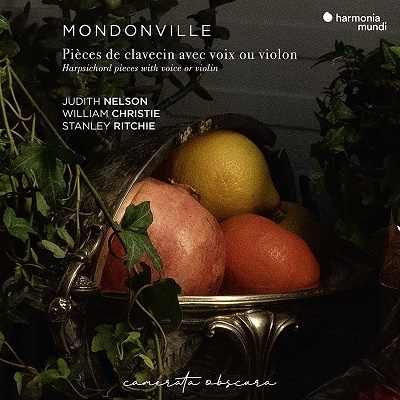 モンドンヴィル: 声またはヴァイオリン付きのクラヴサン曲集 Op.5