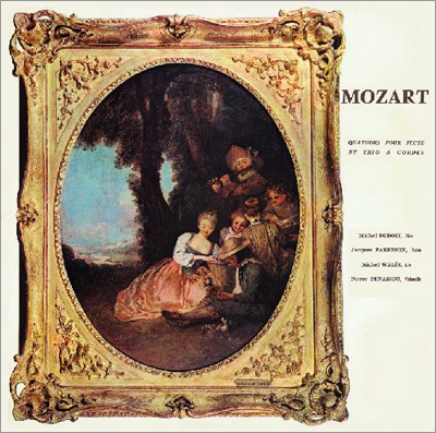 モーツァルト: フルート四重奏曲第1番-第4番 / ミシェル･デボスト, ジャック･パレナン, 他