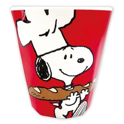 Snoopy メラミンカップ クッキング スヌーピー ウッドストック