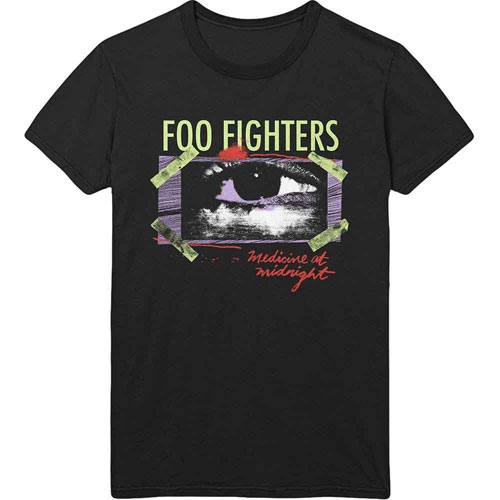 FOO FIGHTERS Medicine At Midnight Taped (Black)Tシャツ XL