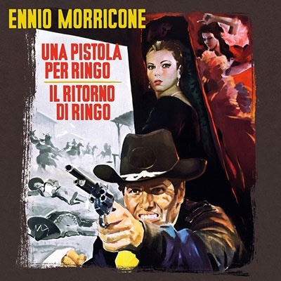 Ennio Morricone/Una Pistola Per Ringo / Il Ritorno Di RingoRed Vinyl[VMLP245]