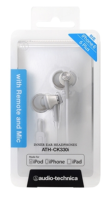 audio-technica iPod/iPhone/iPad専用インナーイヤーヘッドホン ATH