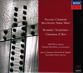 Puccini: Crisantemi; Boccherini: Stabat Mater Op.61; Rossini: Giovanna d'Arco