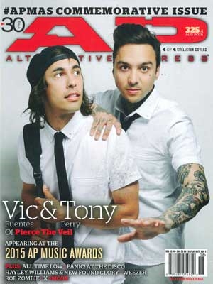 ALTERNATIVE PRESS 2015年8月号